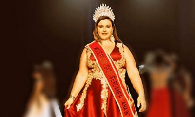Tamires Carezzato, de Jundiaí, foi coroada Miss Internacional Plus Size em novembro.