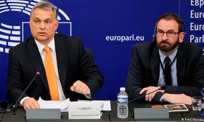 O premiê Viktor Orbán ao lado de József Szájer. (Foto: Divulgação)