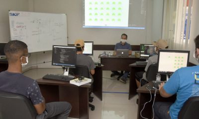Alunos do curso de linguagem de computação fruto de parceria entre Prefeitura de Jundiaí e empresa SKF