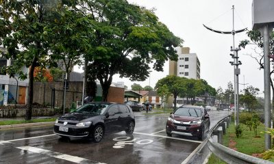 Radares na avenida Nove de Julho: equipamentos ainda estão inoperantes. (Foto: Divulgação)