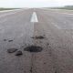 Raio na pista do aeroporto de Viracopos. (Foto: Divulgação)