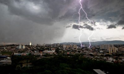 Tempestade em Jundiaí. (Foto: Pedro Amora)