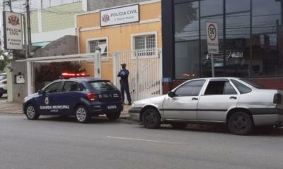 Três carros foram apreendidos pela Guarda Municipal de Jundiaí
