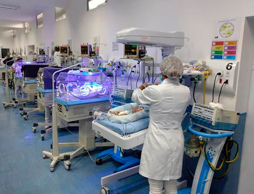 UTI Neonatal do Hospital Universitário. (Foto; Divulgação)
