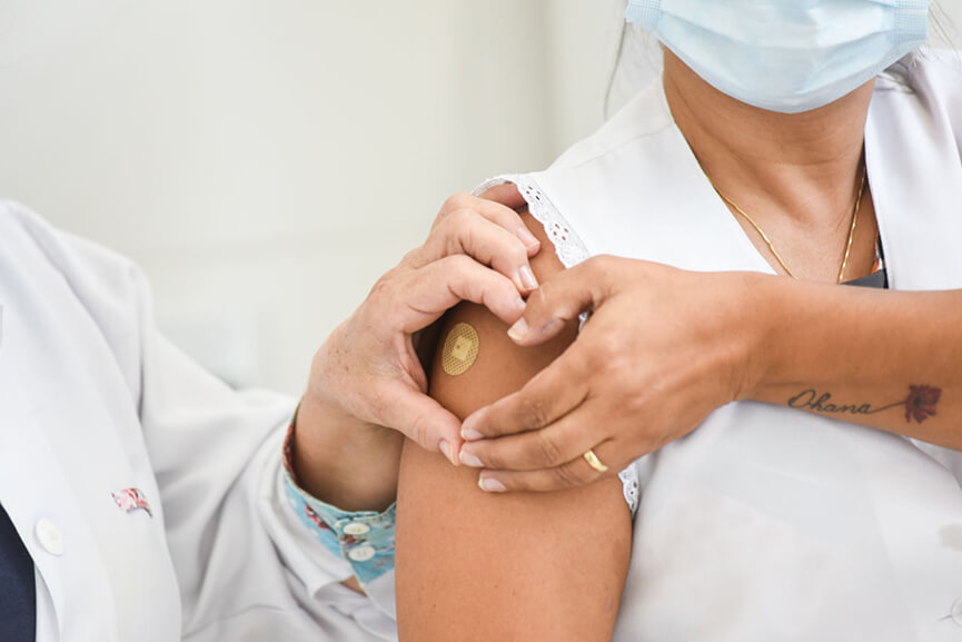 Vacinação em Jundiaí. (Foto: Divulgação)