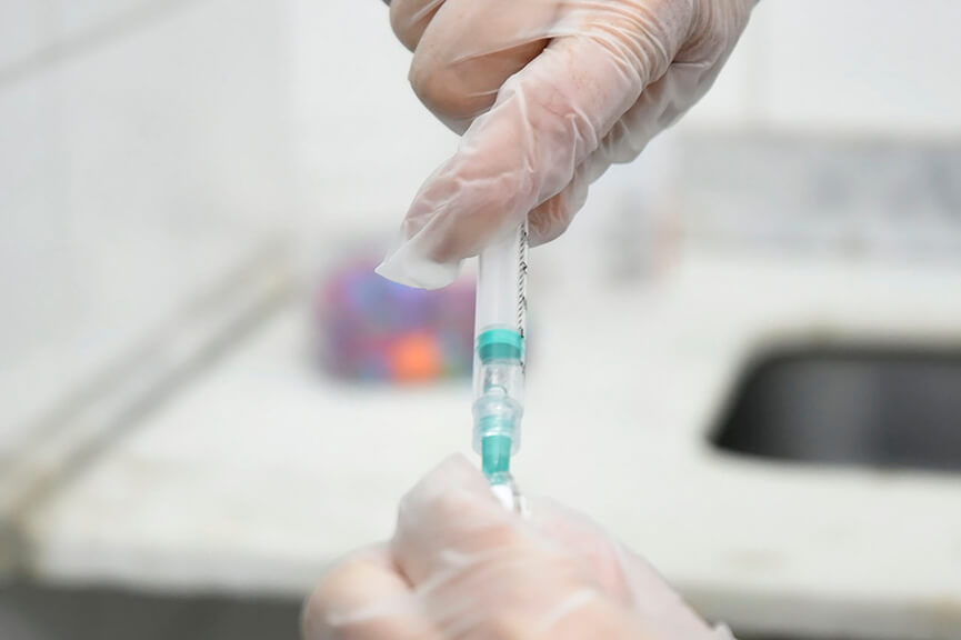 Vacinação em Jundiaí. (Foto: Divulgação/PMJ)