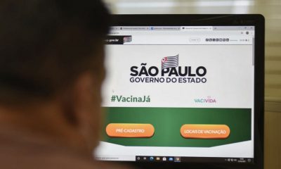 Cadastro no site Vacina Já agiliza atendimento para vacinação contra Covid-19