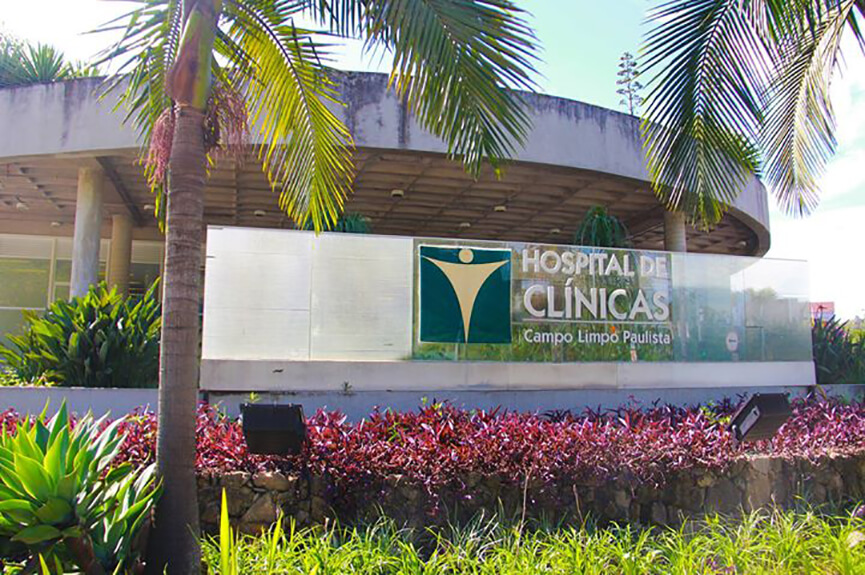 Hospital de Clínicas de Campo Limpo Paulista. (Foto: Divulgação)