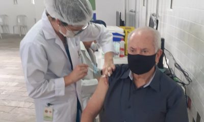 Criador do Zé Gotinha é vacinado contra Covid19