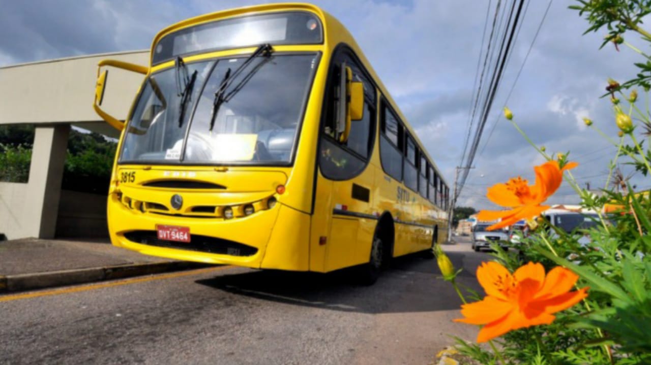 Ônibus do transporte público de Jundiaí
