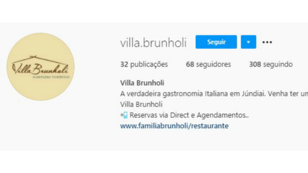 Perfil falso do Villa Brunholi pode estar clonando WhatsApp de seguidores