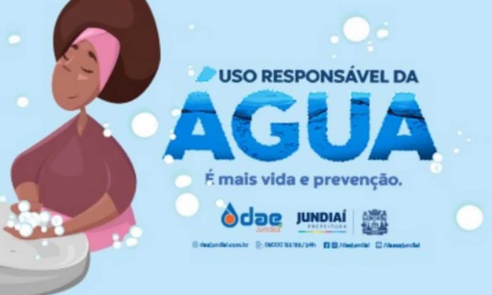 DAE Jundiaí lança campanha de uso consciente da água