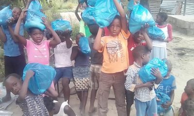 Crianças órfãs de Moçambique receberam doações de Jundiaí