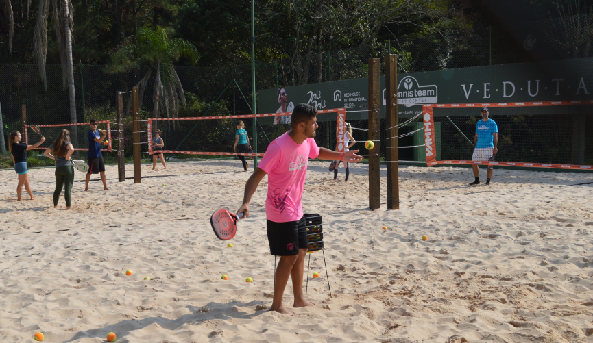 Arena de Beach Tennis com nove quadras é a mais nova atração do