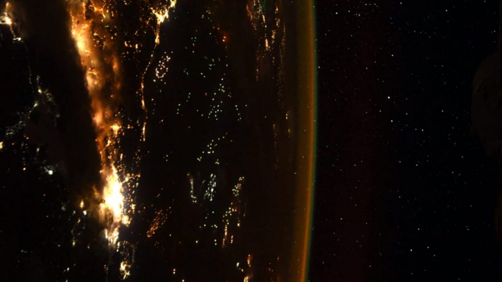 Foto da Terra tirada do espaço