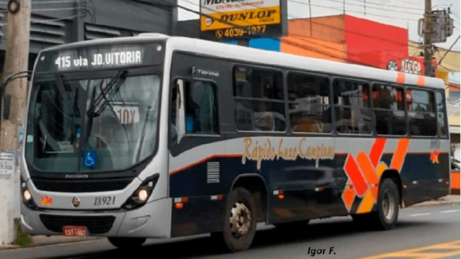 Ônibus da Rápido Luxo Campinas