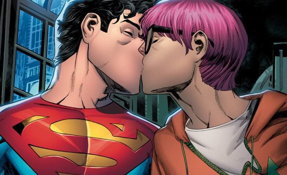 Beijo do Superman Jon Kent