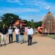 vice-prefeito Gustavo Martinelli em visita ao Parque Mundo das Crianças
