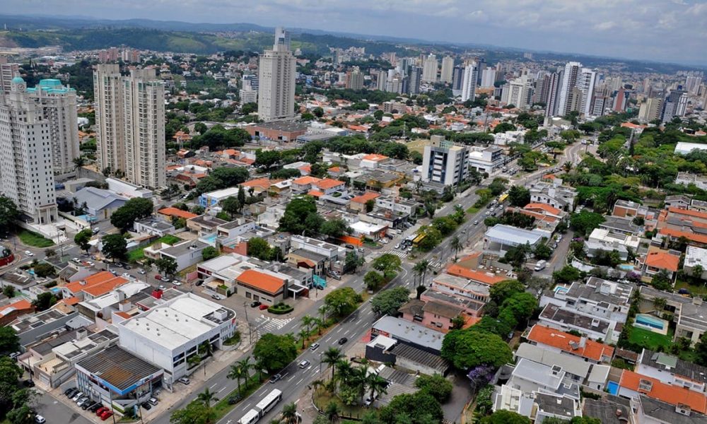 Vista aérea de Jundiaí