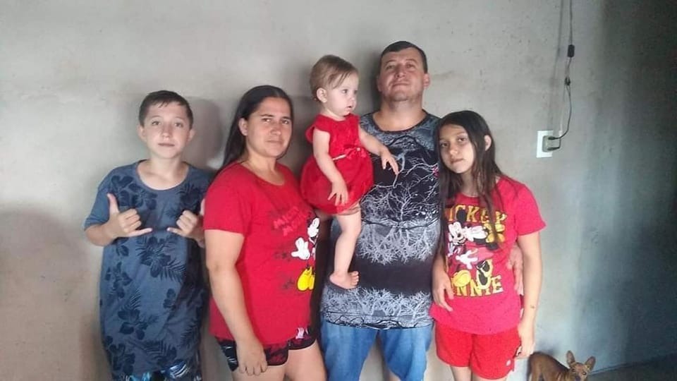 Família que foi soterrada em Várzea Paulista
