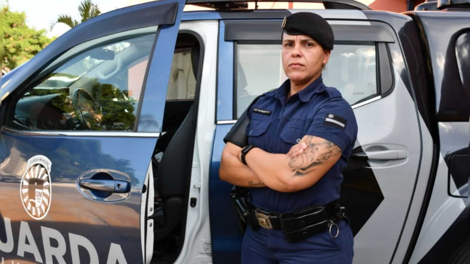 Monique Effori está na linha de frente da Guarda Municipal de Jundiaí