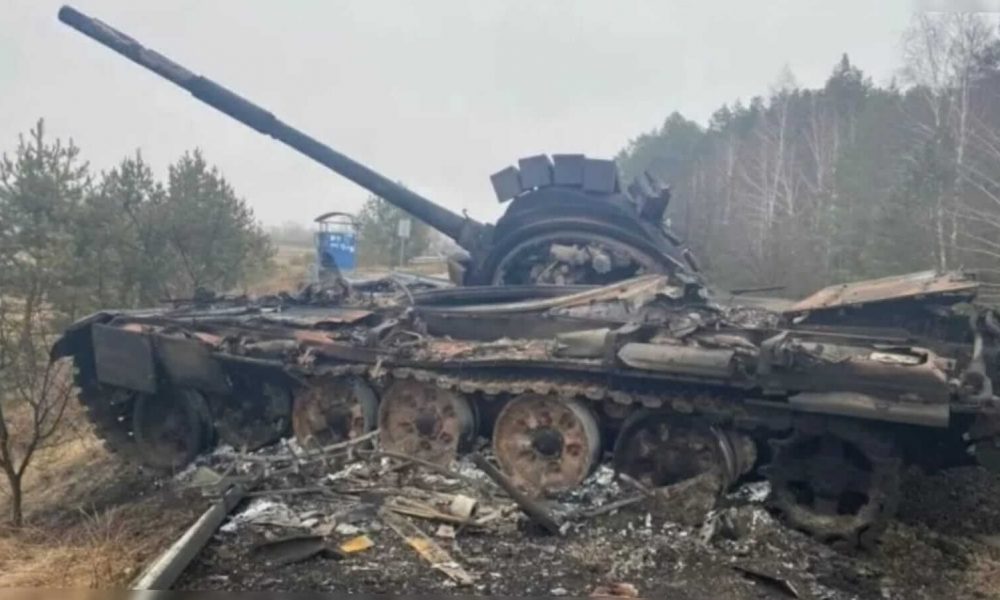 Tanque de Guerra na Ucrânia