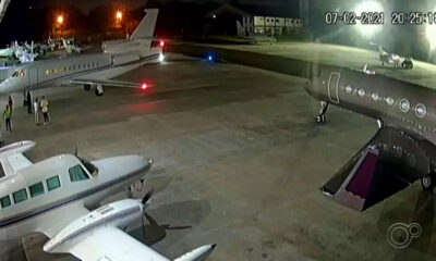 Avião no Hangar em Jundiaí