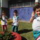 Crianças brincando na creche em Campo Limpo Paulista