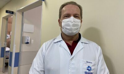 Eduardo Leme, pneumologista do HSV
