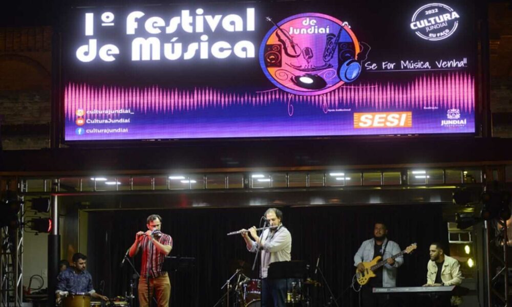 Banda em Festival de Música de Jundiaí