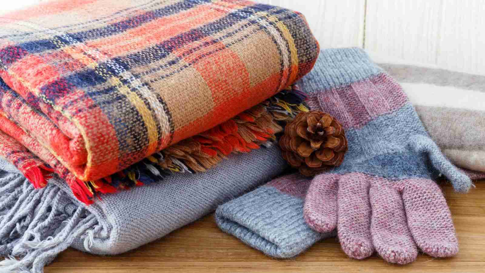 Cobertores e agasalhos
