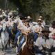 Cavalgada valoriza a tradição tropeira, a produção e as características rurais, promovendo a união das famílias