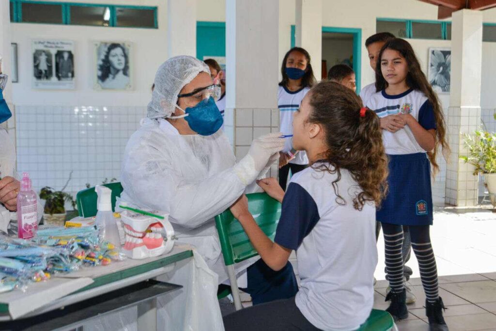Crianças das EMEBs de Jundiaí recebem orientações sobre saúde bucal