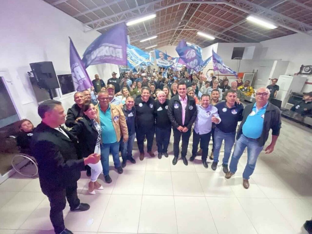 Mustafá recebe visita de Geninho, candidato a vice-governador de São Paulo