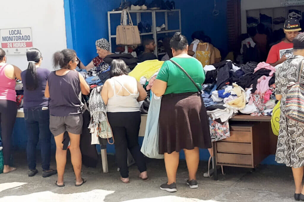 Bazar beneficente de Várzea Paulista