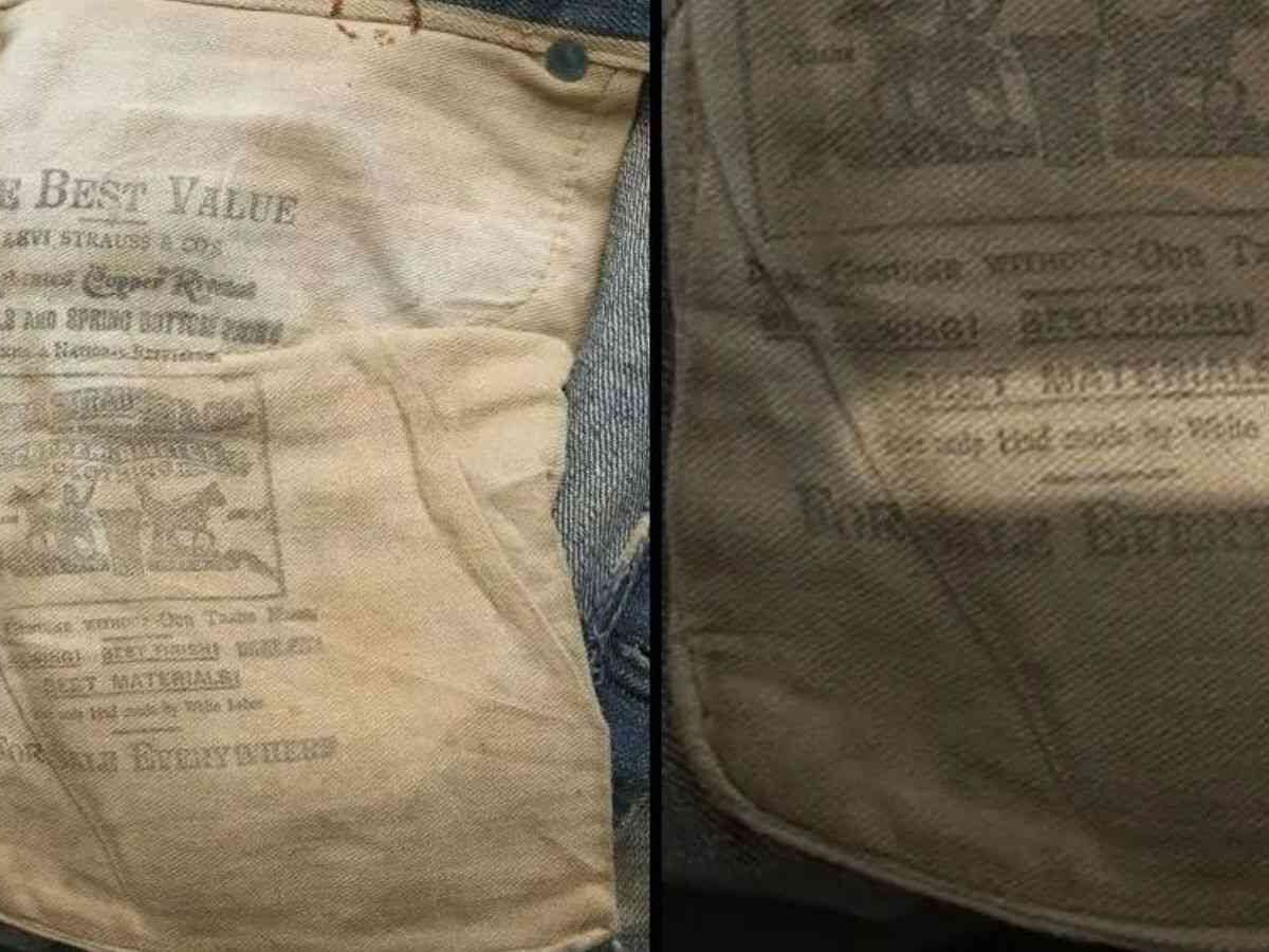 Calça Levi's do século 19 encontrada em poço é vendida por mais de R$ 400  mil