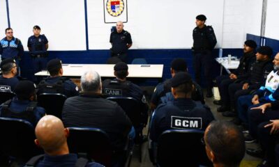 Guardas Municipais junto com representantes de áreas de segurança de diversas cidades participam de curso de Cinotecnia