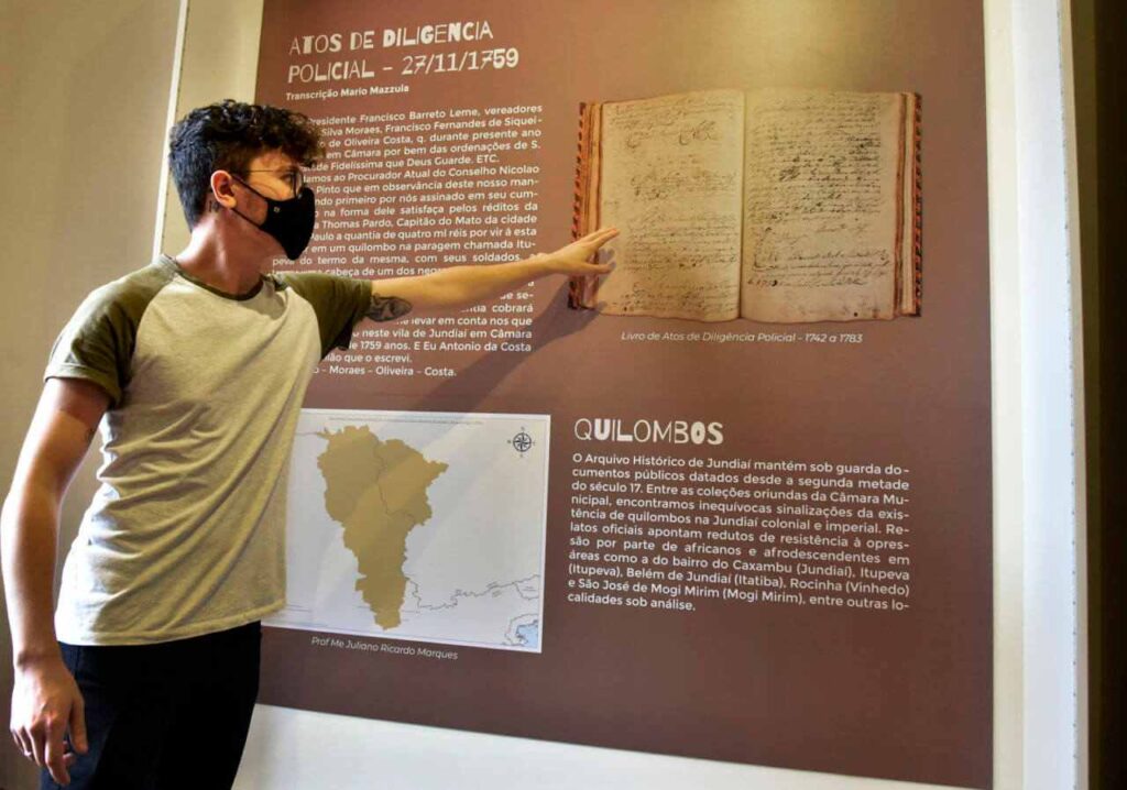 Muitas das fontes documentais mencionadas fizeram parte da última exposição no Museu “Patrimônios Culturais de Jundiaí“