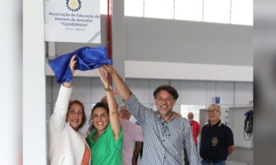 Inauguração de Guardinha em Jarinu