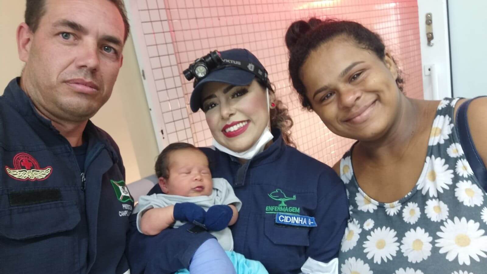 Bebê é salvo engasgar com leite em Campo Limpo Paulista