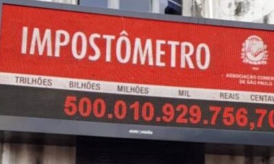 Impostômetro em São Paulo