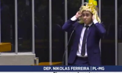 Nikolas Ferreira faz discurso transfóbico na Câmara no Dia da Mulher