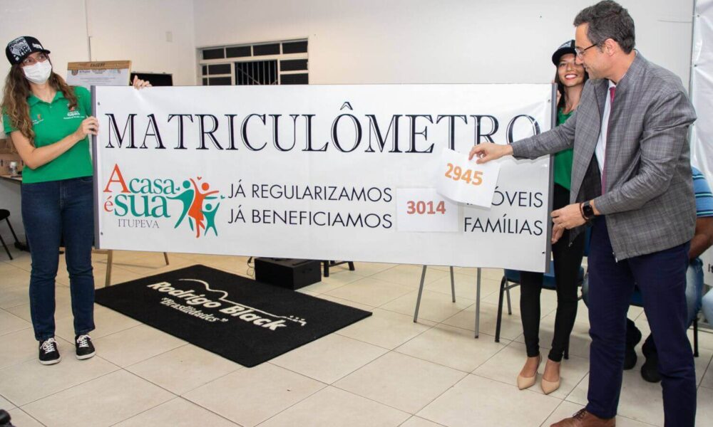 Programa 'A Casa é Sua' ultrapassa a marca de 3 mil matrículas entregues em Itupeva