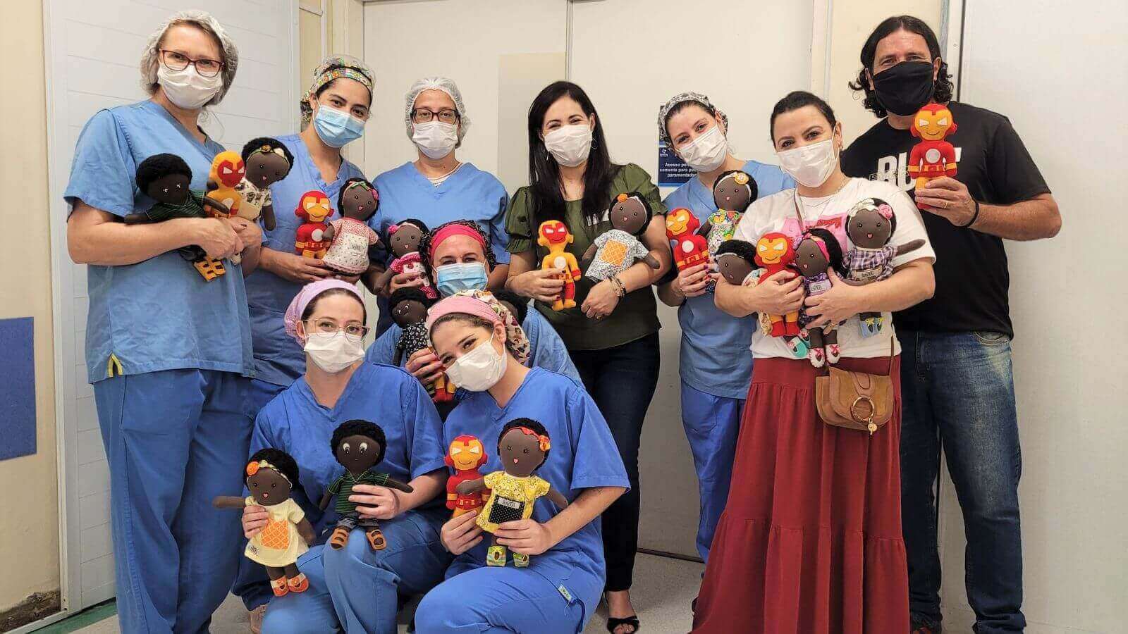 Projeto Bunekas realiza doação ao Hospital São Vicente