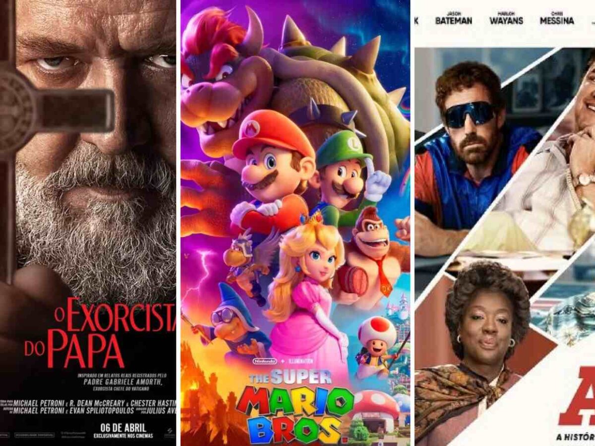 Super Mario Bros e mais: estreias de filmes e séries da semana