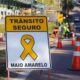 Maio Amarelo: Blitz orienta motociclistas sobre boa conduta e segurança em Jundiaí