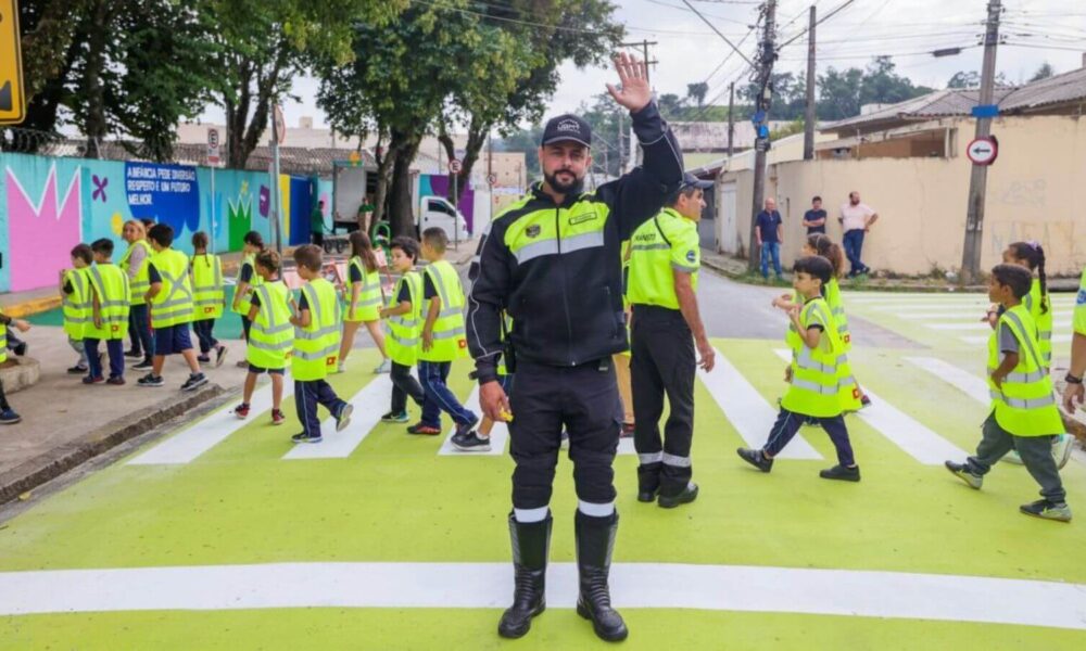 Maio Amarelo Jundiaí inicia sinalização especial em áreas escolares para travessia segura2