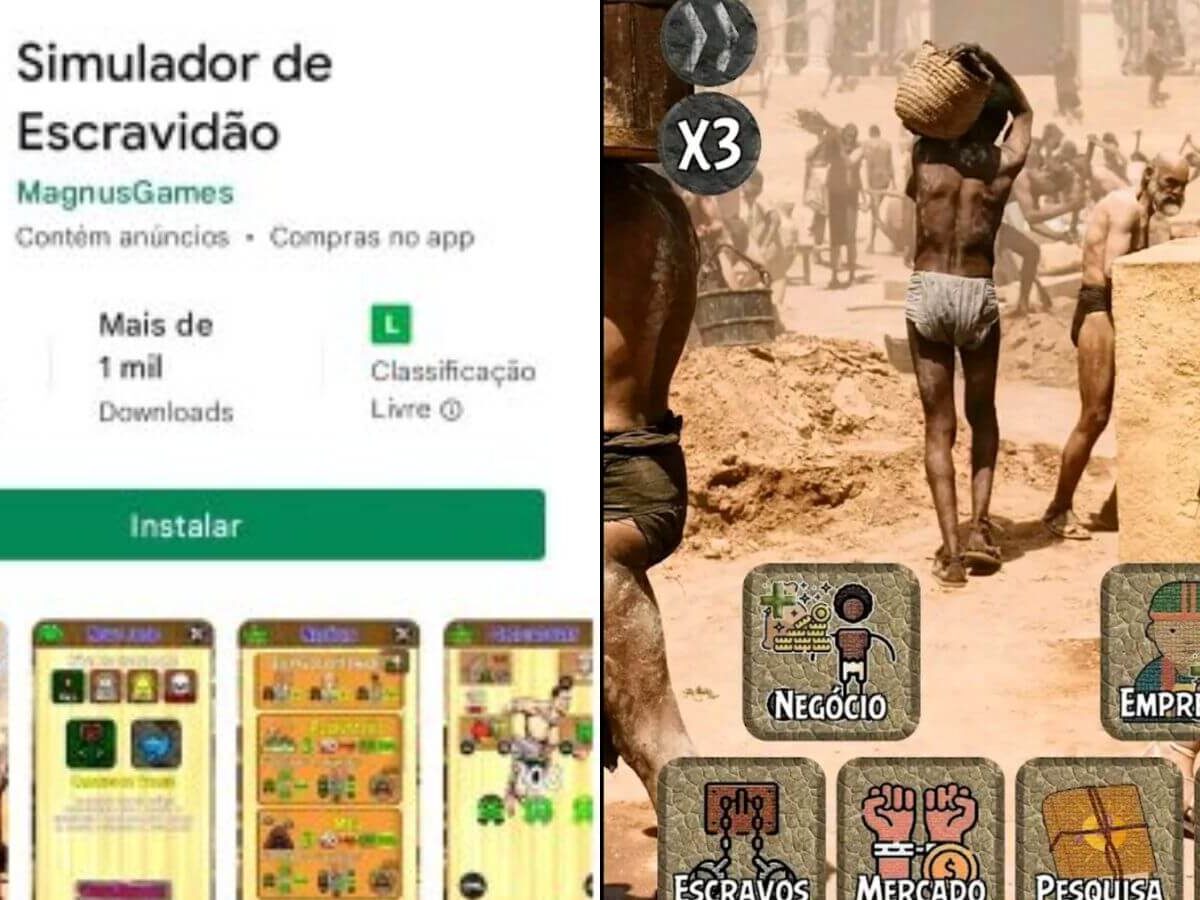 Simulador de Escravidão' revolta brasileiros e Google exclui o jogo