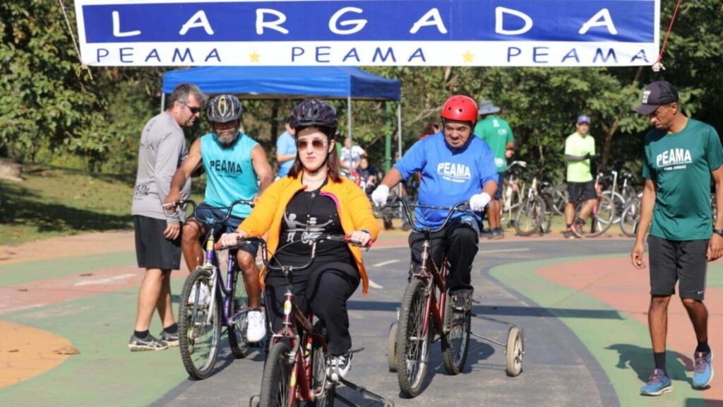 Parque da Cidade de Jundiaí recebe 100 atletas para o Festival Regional de Ciclismo Adaptado