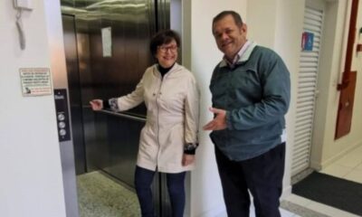 Novo elevador na APAE de Jundiaí